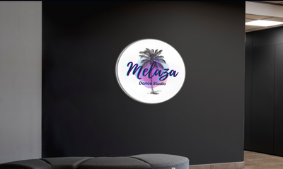 3D Acrylic Front Lit with UV sign for Mariel Perez