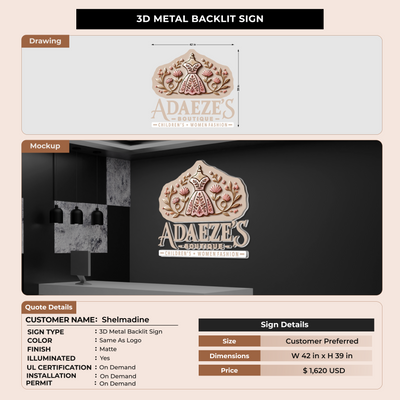 Business Signage for Shelmadine