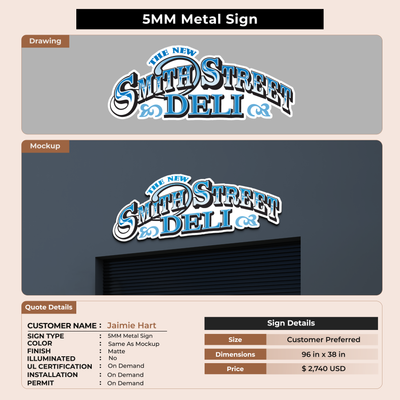Custom Signs for Stephen Novak