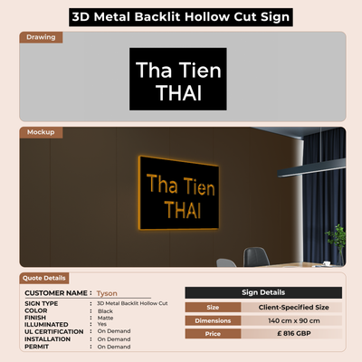 Custom Signs For Tyson