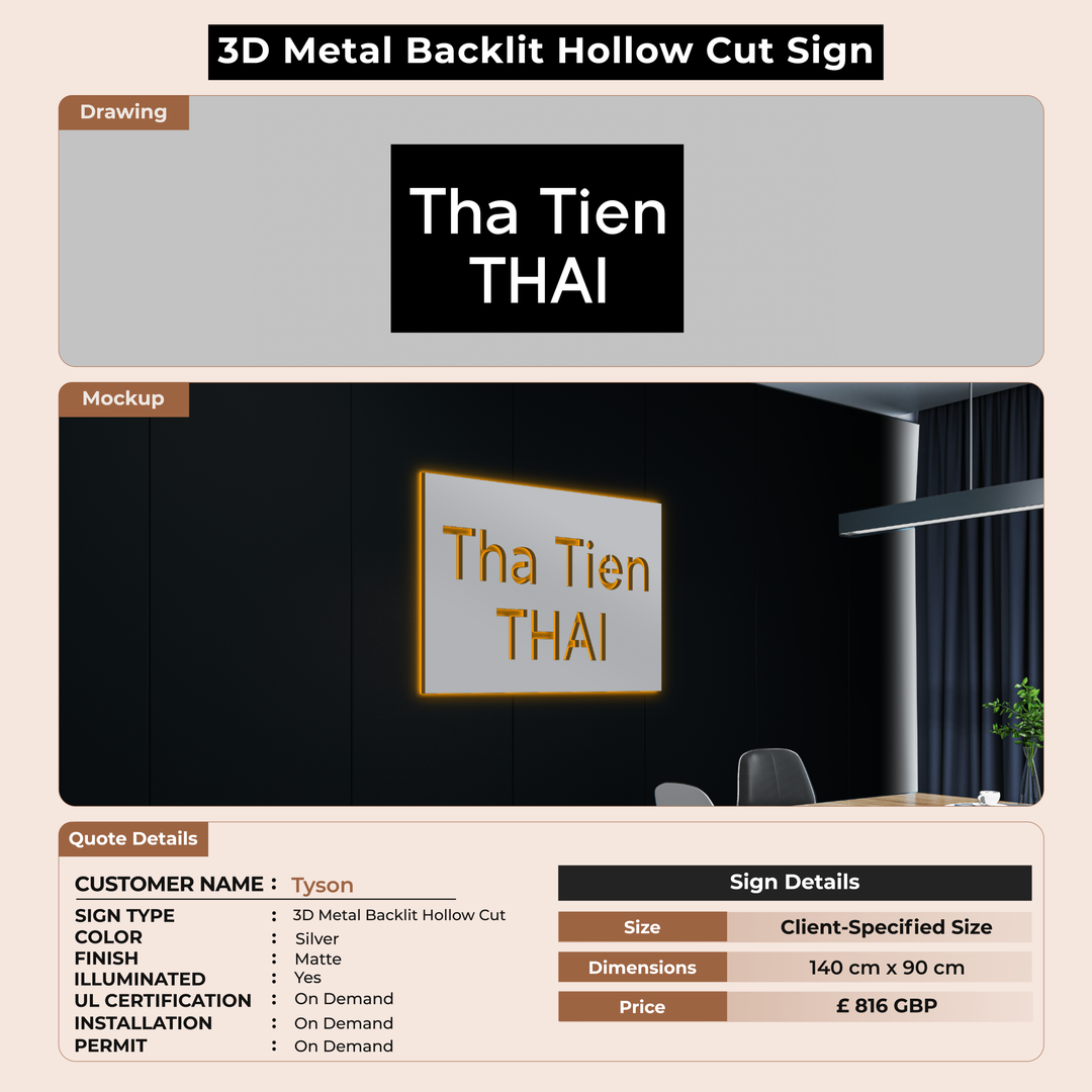 Custom Signs For Tyson