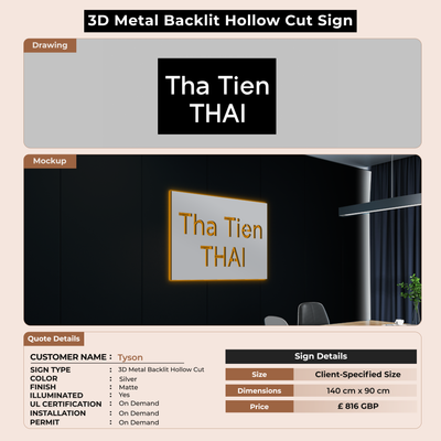 Custom Signs For Tyson