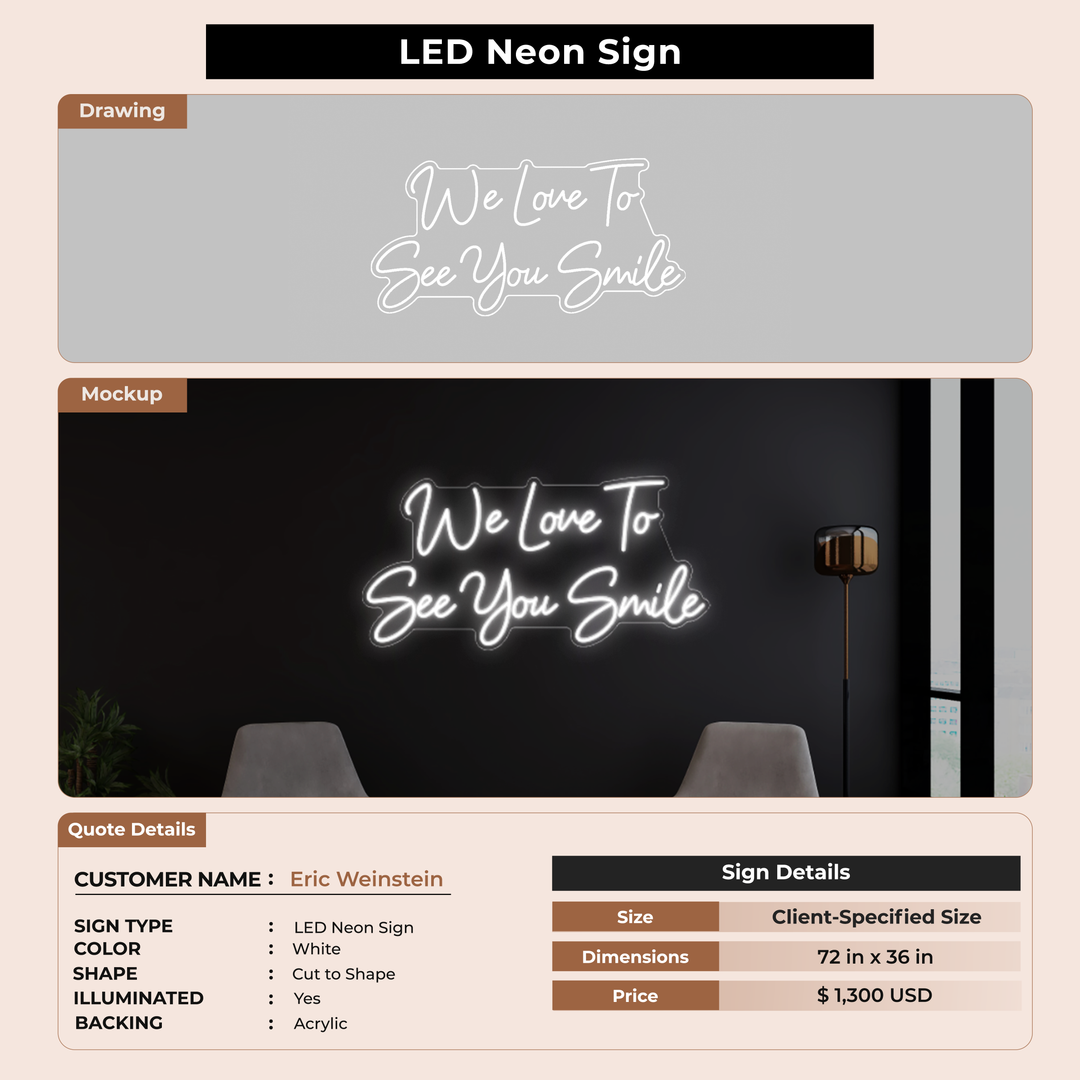 Business signage for Eric Weinstein