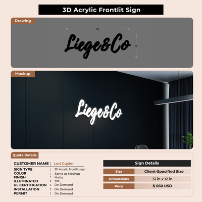 Custom Signs For Lori Cuyler