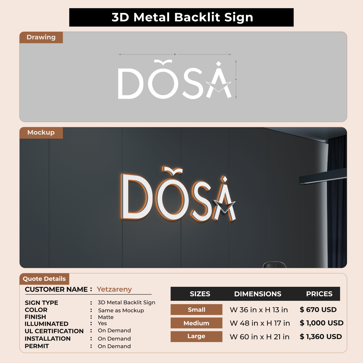 Custom Signs For Yetzareny