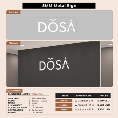 Custom Signs For Yetzareny