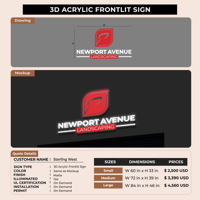 Business Signage for Sterling West