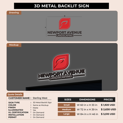 Business Signage for Sterling West