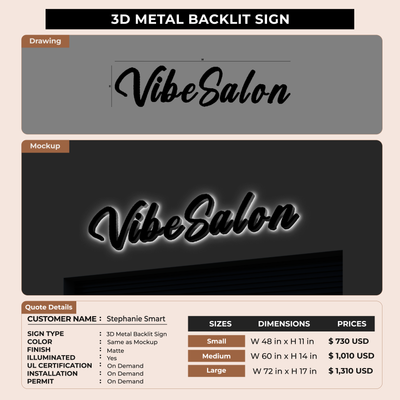 Business Signage for Stephanie Smart