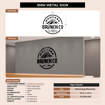 Custom Signs For Stefanie Krasovich