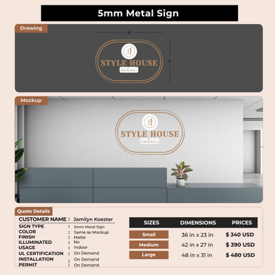 Custom Signs For Jamilyn Koester