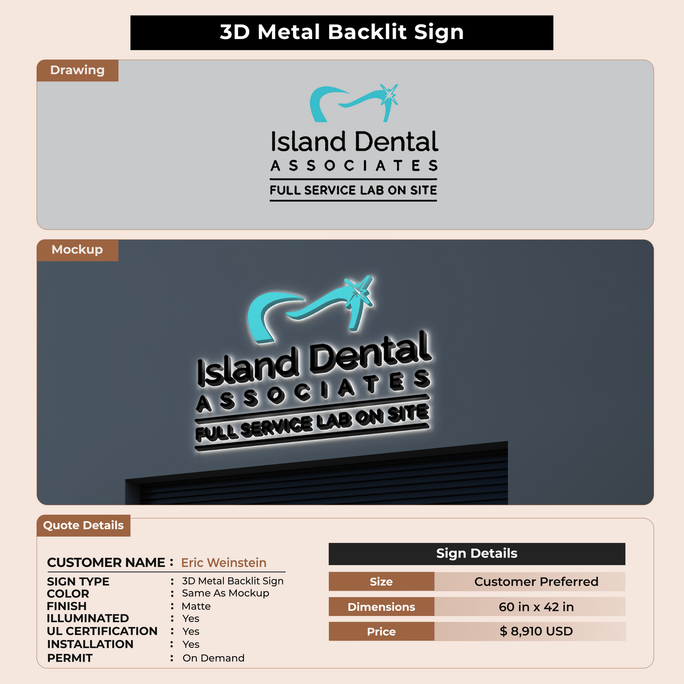 Custom Signs For Eric Weinstein