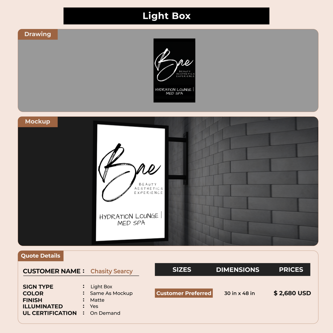 Custom Signs For Chasity Searcy