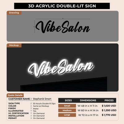 Business Signage for Stephanie Smart