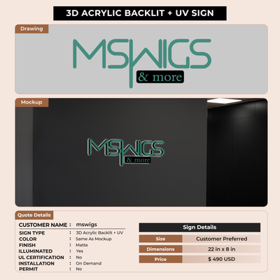 Custom Signs for mswigs