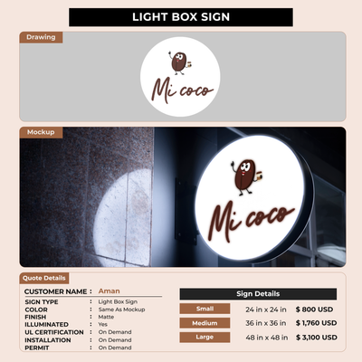 Business Signage For Aman