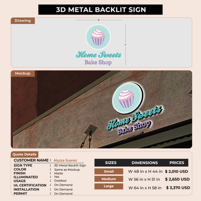 Custom Signs for Alyzza Suarez
