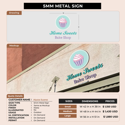 Custom Signs for Alyzza Suarez