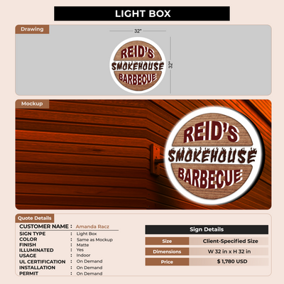 Customize Business Signage for Amanda Racz