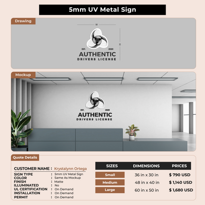 Custom Signs for Krystalynn Ortega