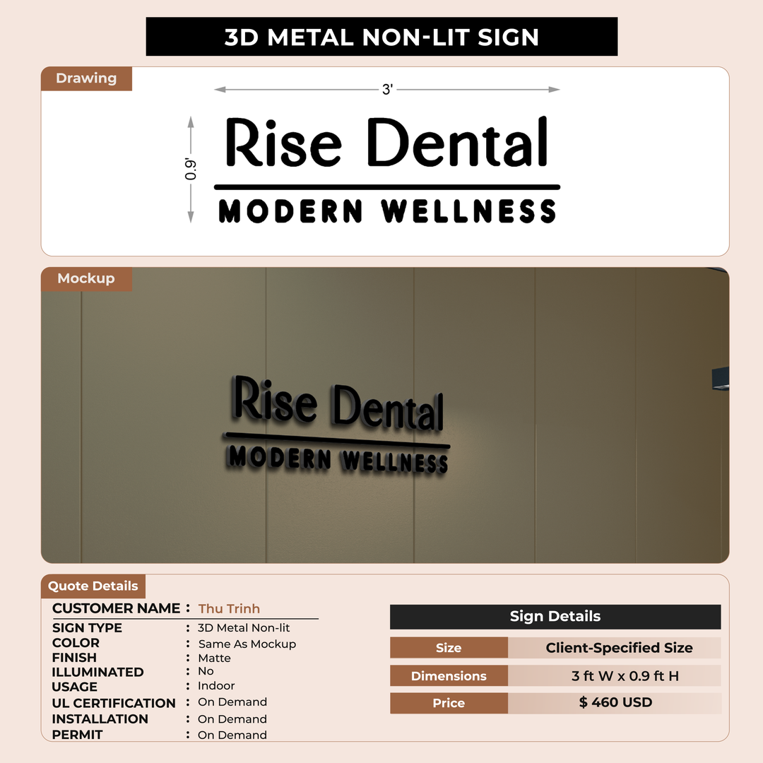 CUSTOM MOCKUP SIGN FOR Thu Trinh