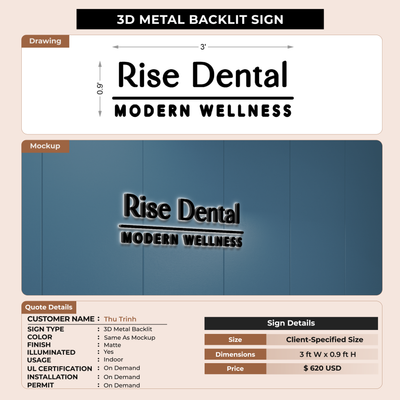 CUSTOM MOCKUP SIGN FOR Thu Trinh