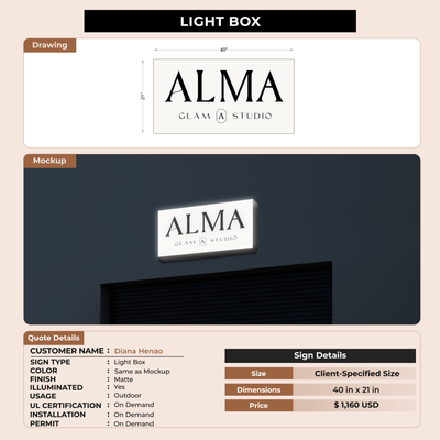 Custom Signs For Diana Henao