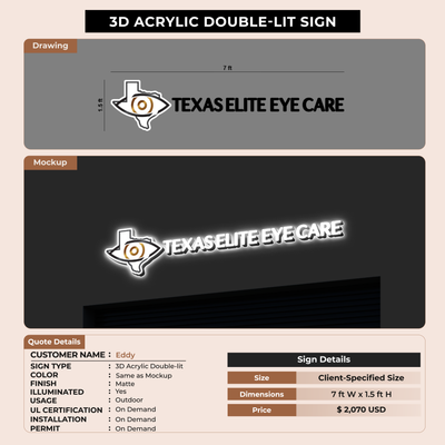 Business Signage for Eddy