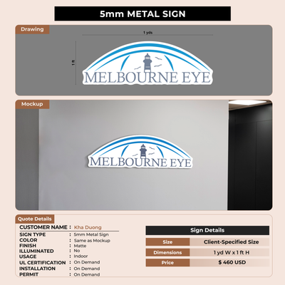 Business Signage for Kha Duong