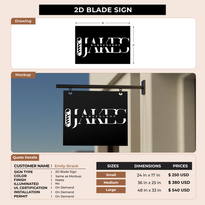 Custom Signs For Emily Strack