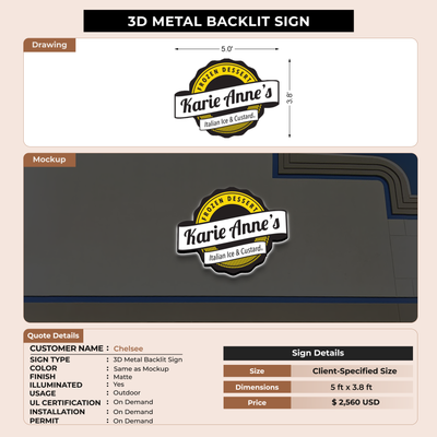 Custom SIgns For Chelsee