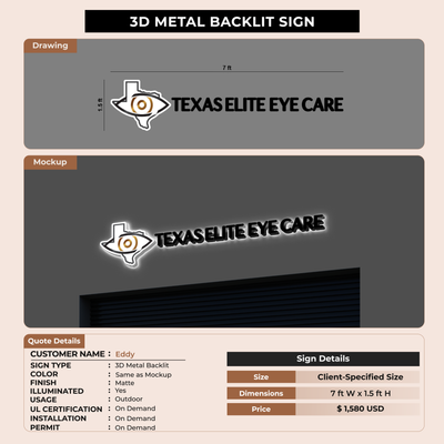 Business Signage for Eddy
