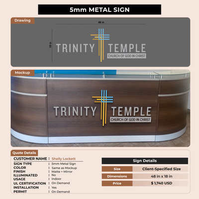 Custom Signs for Shelly Lockett