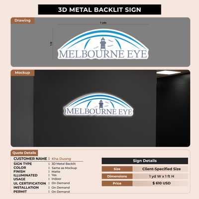 Business Signage for Kha Duong