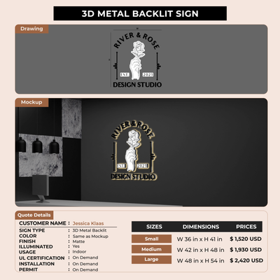 Business Signage for Jessica Klaas