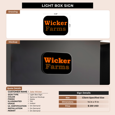 Lightbox for Jake  Wicker