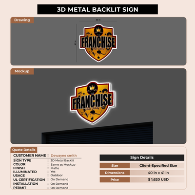 Business signage for Dewayne smith