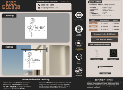 Custom Signs For Ashby Services
