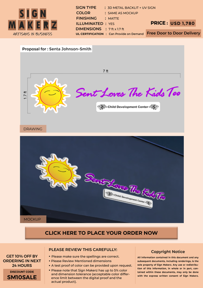 Business Signs for Senta Johnson-Smith