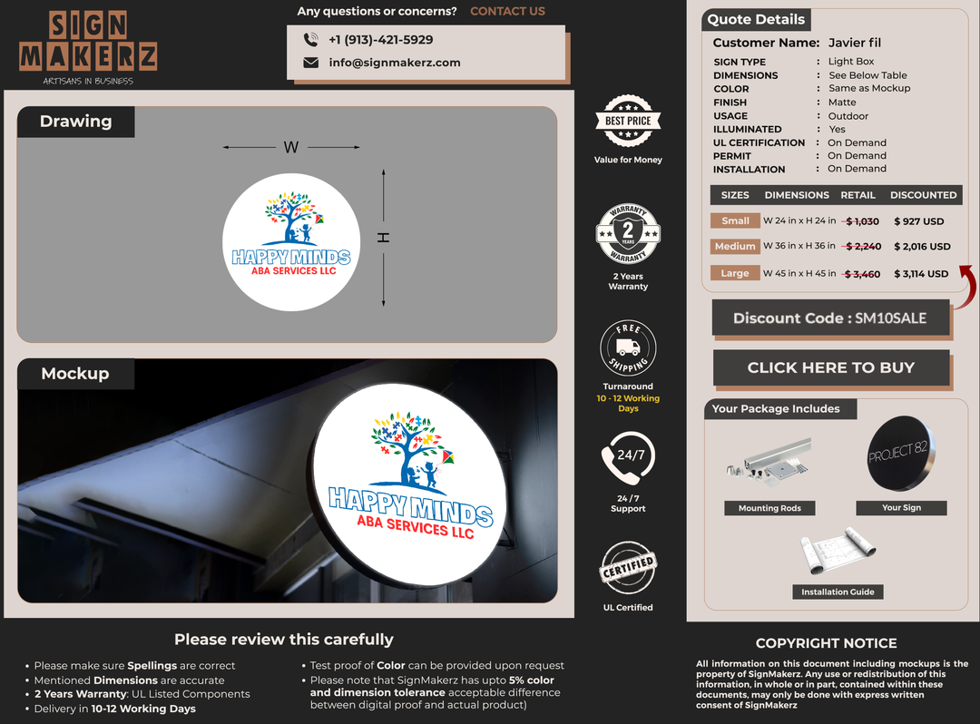 test product with multiple variations