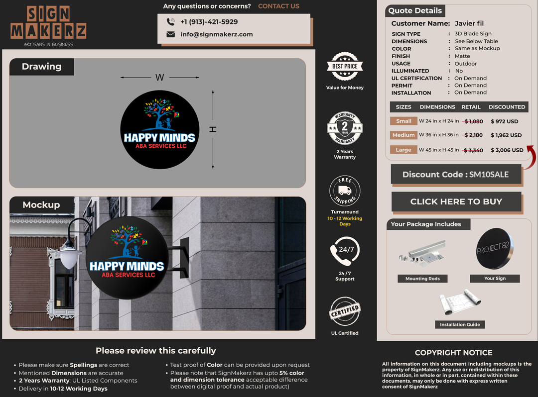 test product with multiple variations