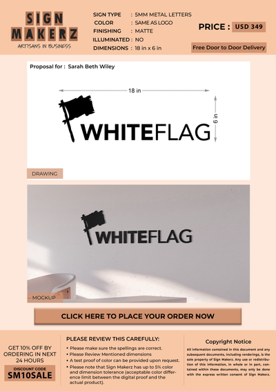 Business Signs for Sarah Beth Wiley