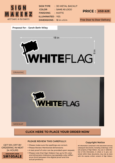 Business Signs for Sarah Beth Wiley