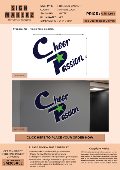 Business Signs for Nicole Tese-Gladden
