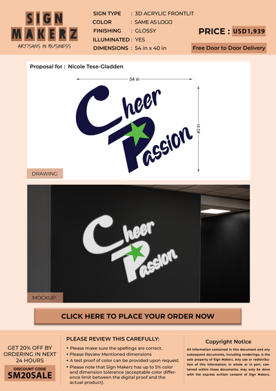 Business Signs for Nicole Tese-Gladden