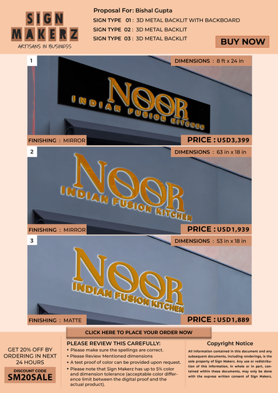 Business Signs for Bishal Gupta