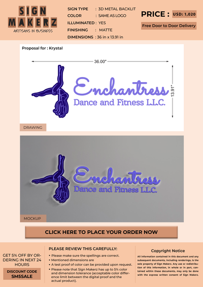 Business Signs for Krystal