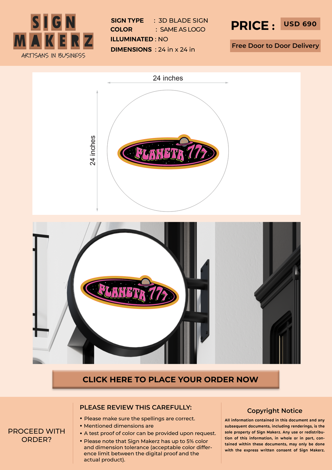 Custom Signs for Pamela Arcega