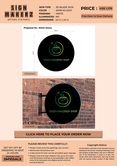 Custom Signs for Kkim Vasco