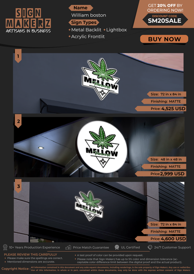 Business Signs for William boston